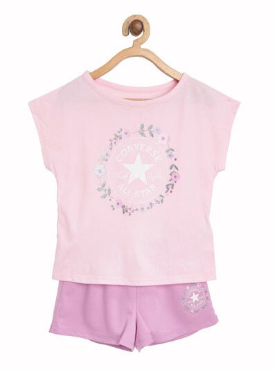 Converse Chuck Patch T-Shirt and Shorts 2-Piece Set Shorts Set Converse 