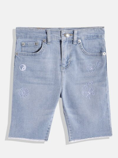 Levi's® High Rise Denim Bike Shorts Shorts Levi's 