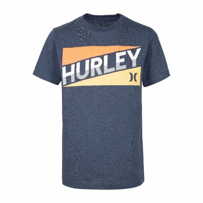 Hurley Blue Jersey Logo T-Shirt T Shirt Hurley 