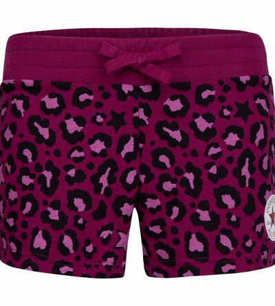 Converse Leopard Printed French Terry Shorts Shorts Converse 