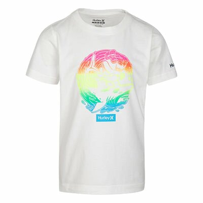 Hurley White Jersey Logo T-Shirt T Shirt Hurley 